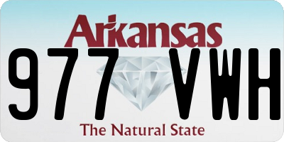 AR license plate 977VWH