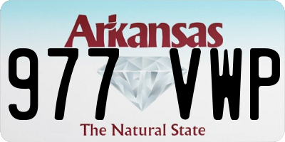 AR license plate 977VWP