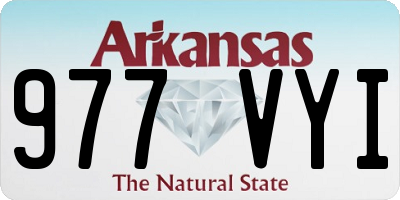 AR license plate 977VYI