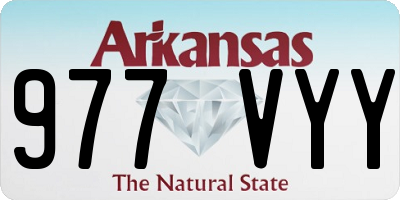 AR license plate 977VYY