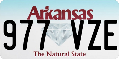 AR license plate 977VZE