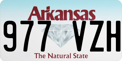 AR license plate 977VZH