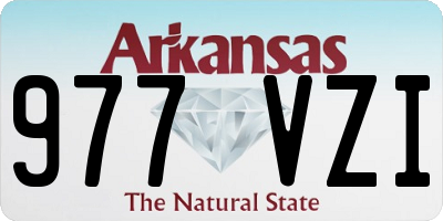 AR license plate 977VZI