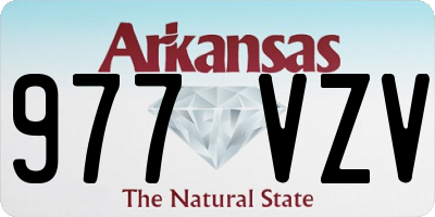 AR license plate 977VZV