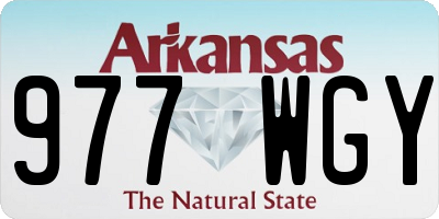 AR license plate 977WGY