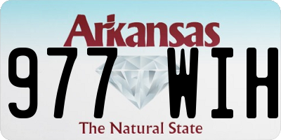 AR license plate 977WIH