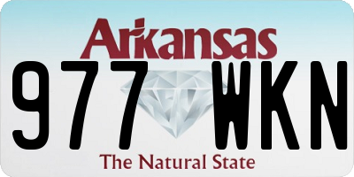 AR license plate 977WKN