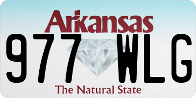AR license plate 977WLG