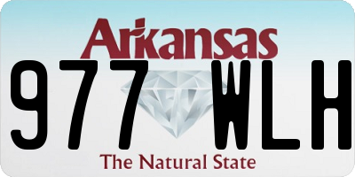 AR license plate 977WLH