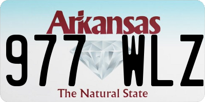 AR license plate 977WLZ
