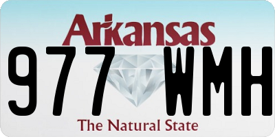 AR license plate 977WMH