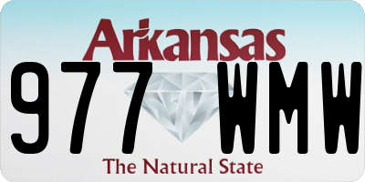 AR license plate 977WMW