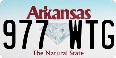 AR license plate 977WTG