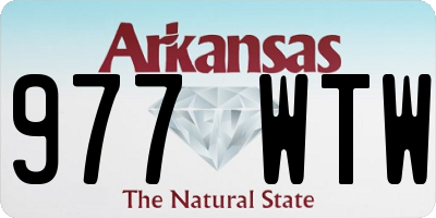 AR license plate 977WTW