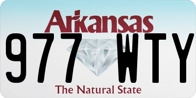 AR license plate 977WTY