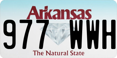 AR license plate 977WWH