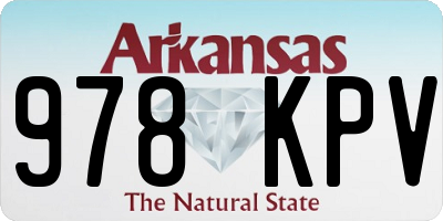 AR license plate 978KPV