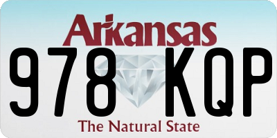 AR license plate 978KQP