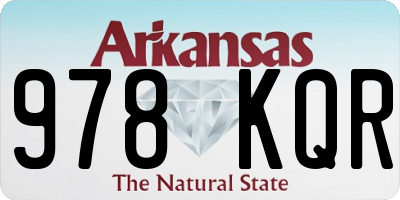 AR license plate 978KQR