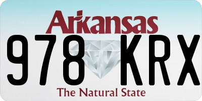 AR license plate 978KRX