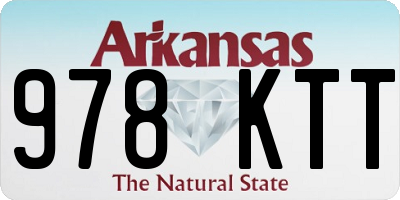 AR license plate 978KTT