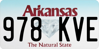 AR license plate 978KVE