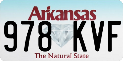 AR license plate 978KVF