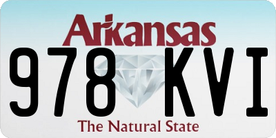 AR license plate 978KVI