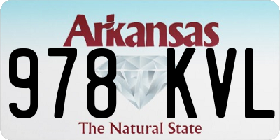 AR license plate 978KVL