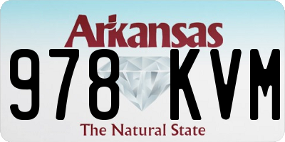 AR license plate 978KVM