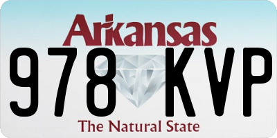 AR license plate 978KVP