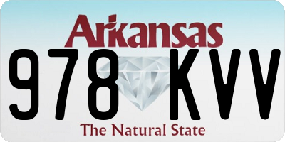 AR license plate 978KVV