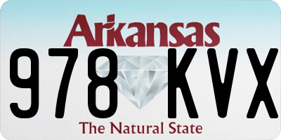 AR license plate 978KVX