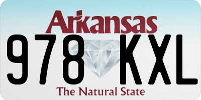 AR license plate 978KXL