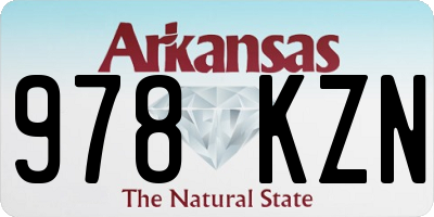 AR license plate 978KZN