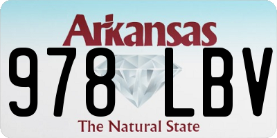 AR license plate 978LBV