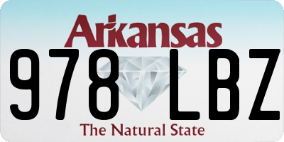 AR license plate 978LBZ