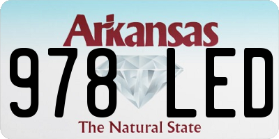 AR license plate 978LED