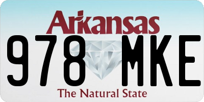 AR license plate 978MKE