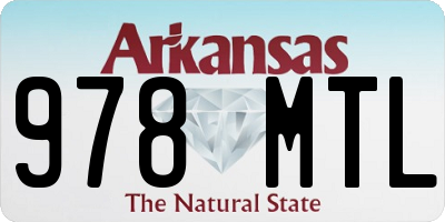 AR license plate 978MTL