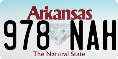AR license plate 978NAH