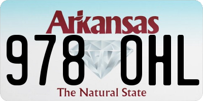 AR license plate 978OHL