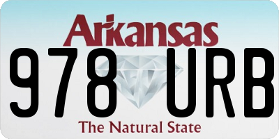 AR license plate 978URB