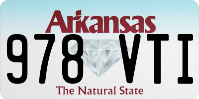 AR license plate 978VTI