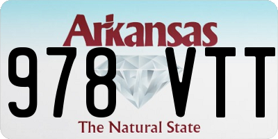AR license plate 978VTT