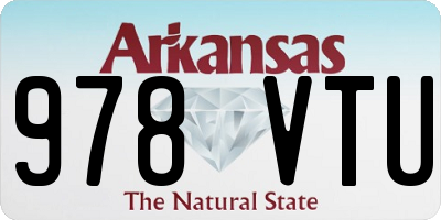 AR license plate 978VTU