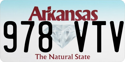 AR license plate 978VTV