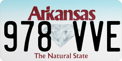 AR license plate 978VVE