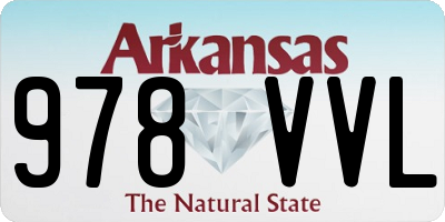 AR license plate 978VVL