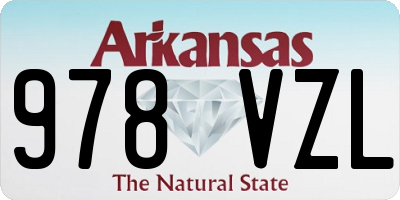 AR license plate 978VZL